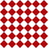 A series of red diamonds on a white background